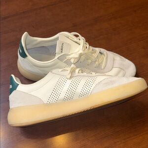 Adidas Men's Barreda Decode Sneakers with Green Accents